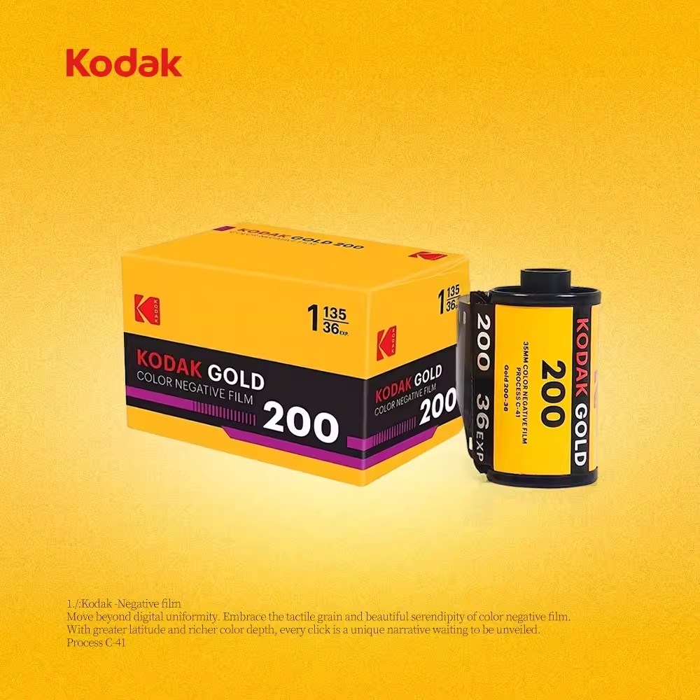 Phiên bản mới Kodak GOLD ISO 200 135 phim âm màu 36 phơi sáng