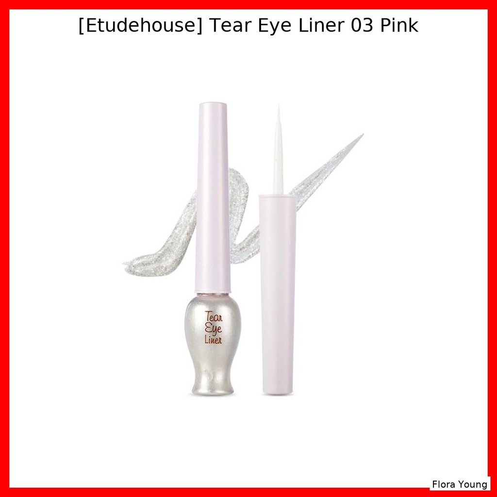 [Etudehouse] Tear Eye Liner 03 Pink / Korean Eye Liner / Soft Creamy Formula / 100% Authentic by Flo