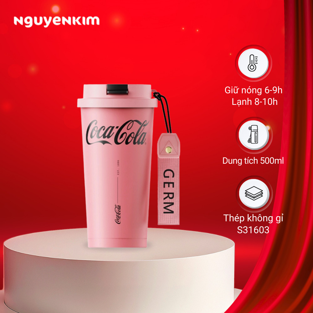 Bình giữ nhiệt Germ 500 ml GE-CK23AW-B81 Hồng