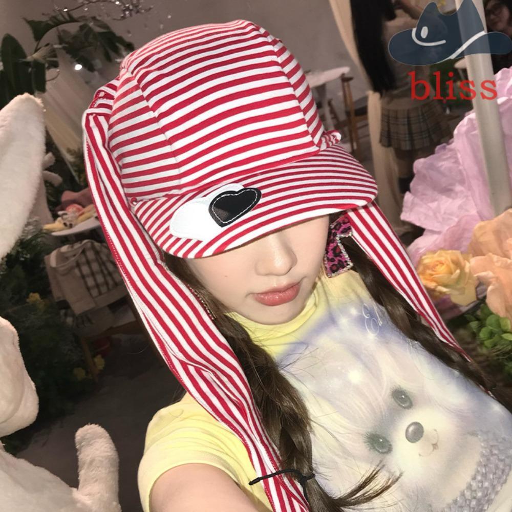 Mũ Bliss Bunny Ears Kem Chống Nắng Phong Cách Hip Hop Cho Nam
