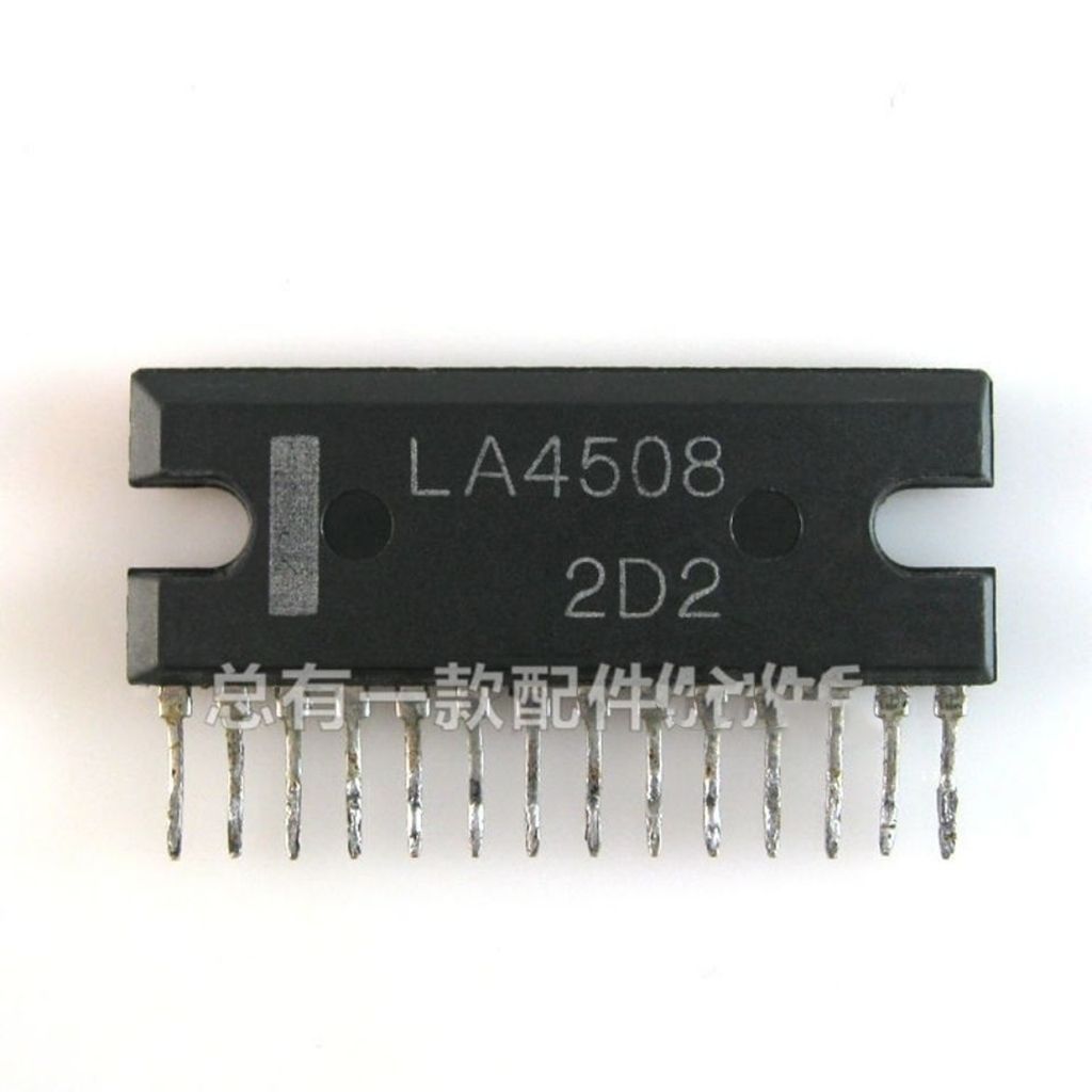 Tháo gỡ LA4508 Bộ khuếch đại âm thanh kênh kép IC Chip mạch tích hợp Linh kiện điện tử