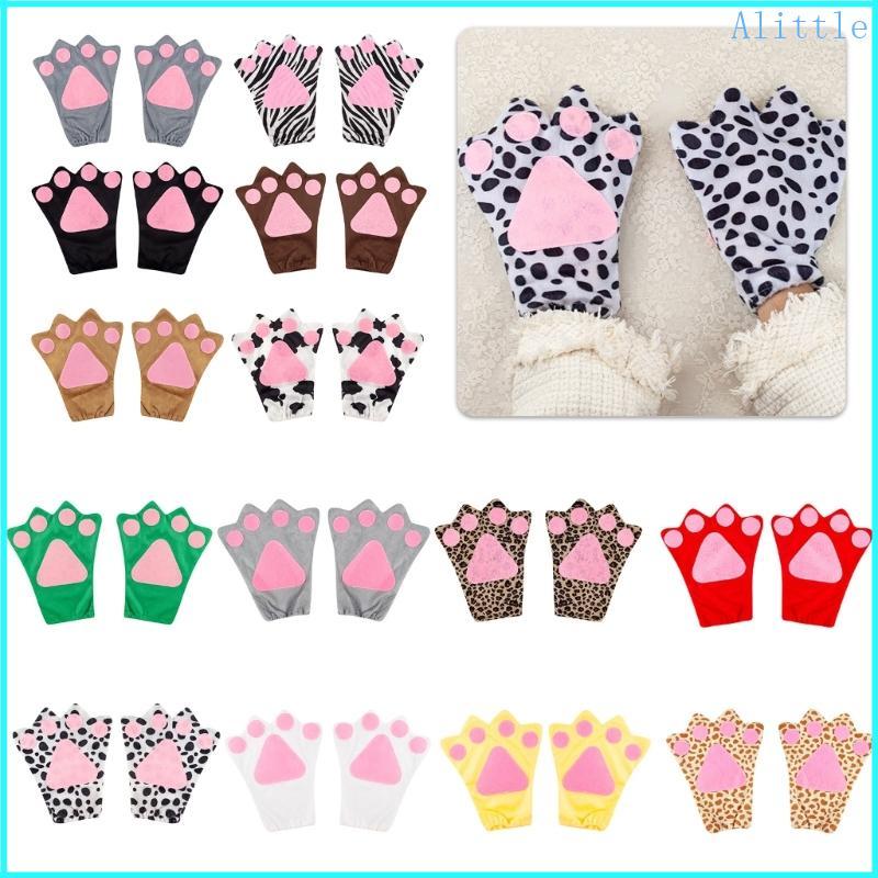 Găng tay móng vuốt mèo con Alia Phụ kiện trang phục động vật cho bữa tiệc Giáng sinh Halloween