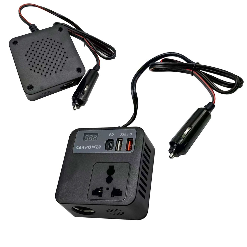 Biến tần ô tô Đầu ra 110V / 220V Hoạt động im lặng Chịu nhiệt lên đến 105°C