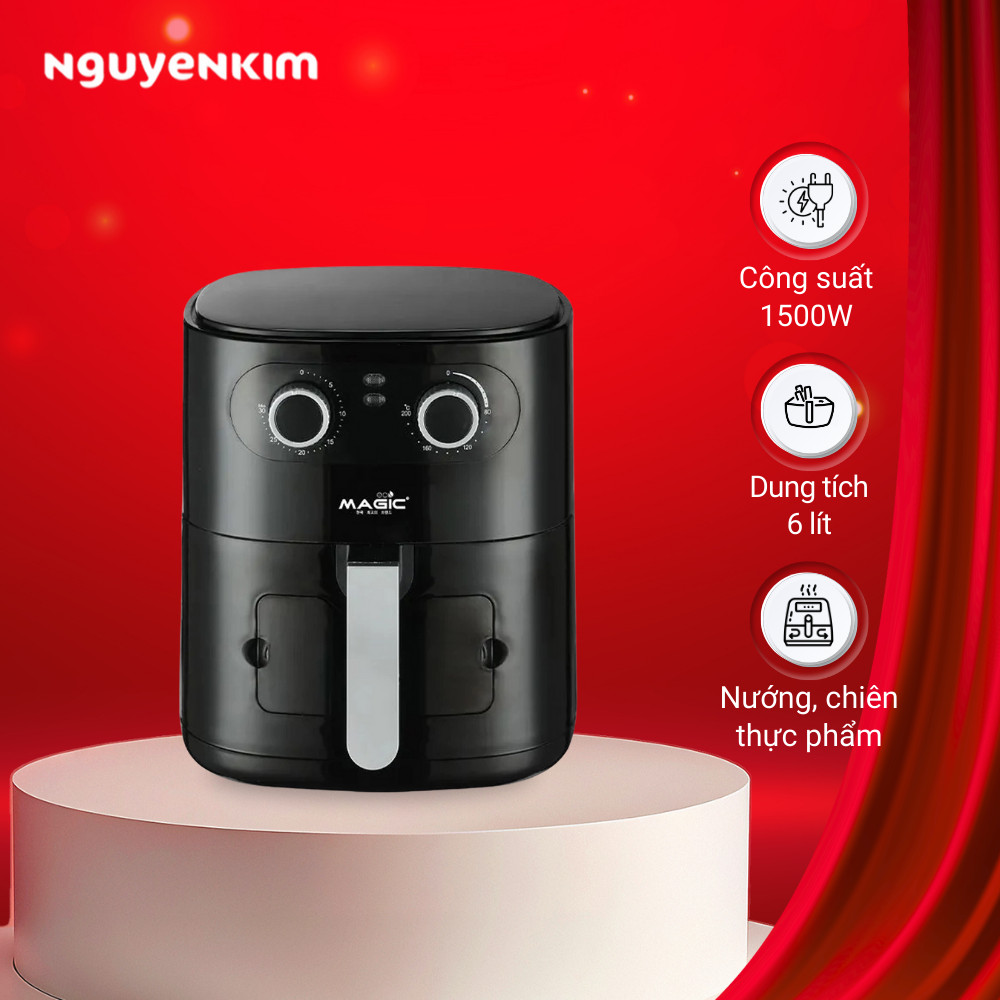 Nồi chiên không dầu Magic Eco 6 lít AC-126