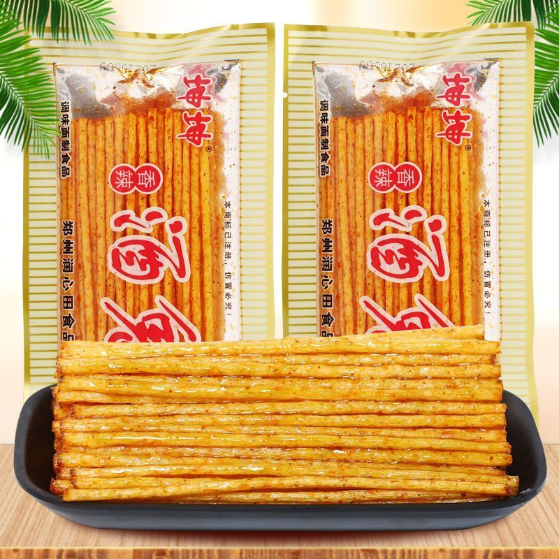 Kunkun Say Cay Dải Lớn Cay Dính Xiao Wait Snack Shop Đồ Ăn Nhẹ Nhớ 8090 Hoài Cổ 90 Lưng Gluten Sẵn S