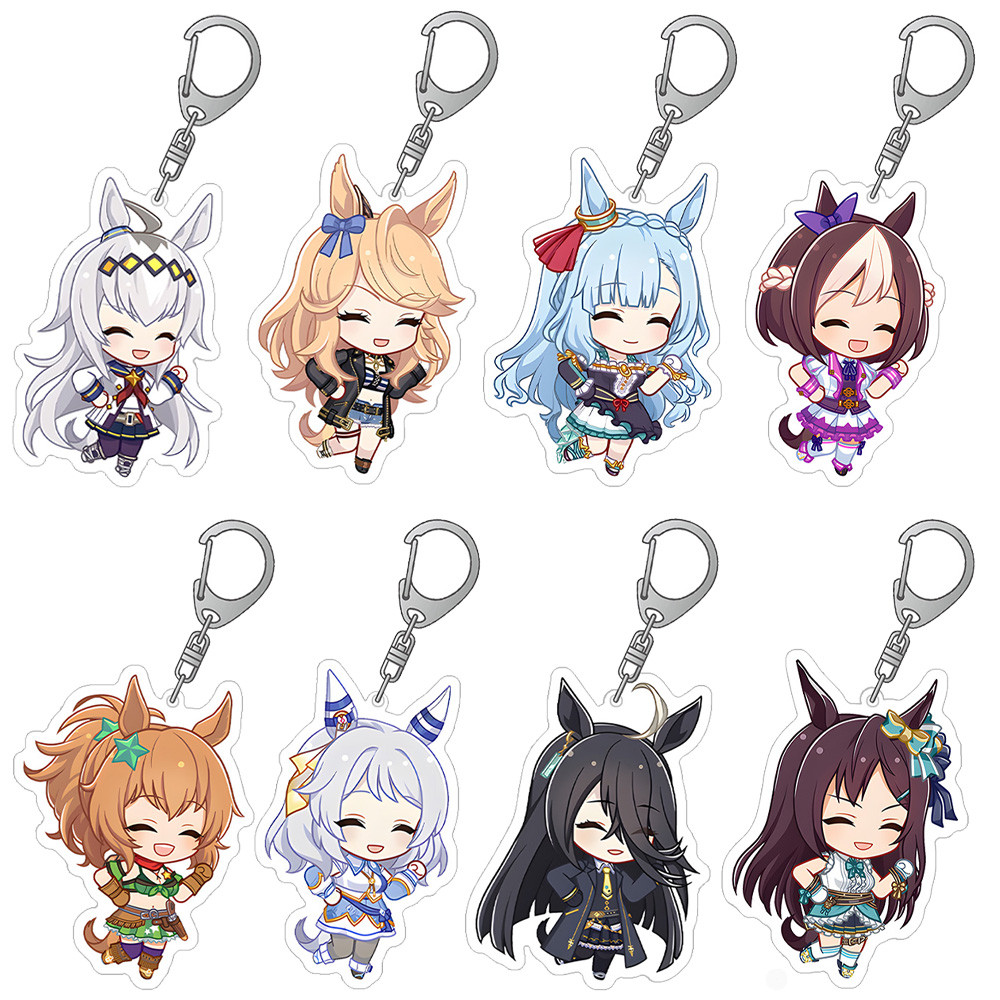 Pretty Derby TV game Anime Toy character Tokai Teio Mejiro McQueen Rice Shower Oguri Cap