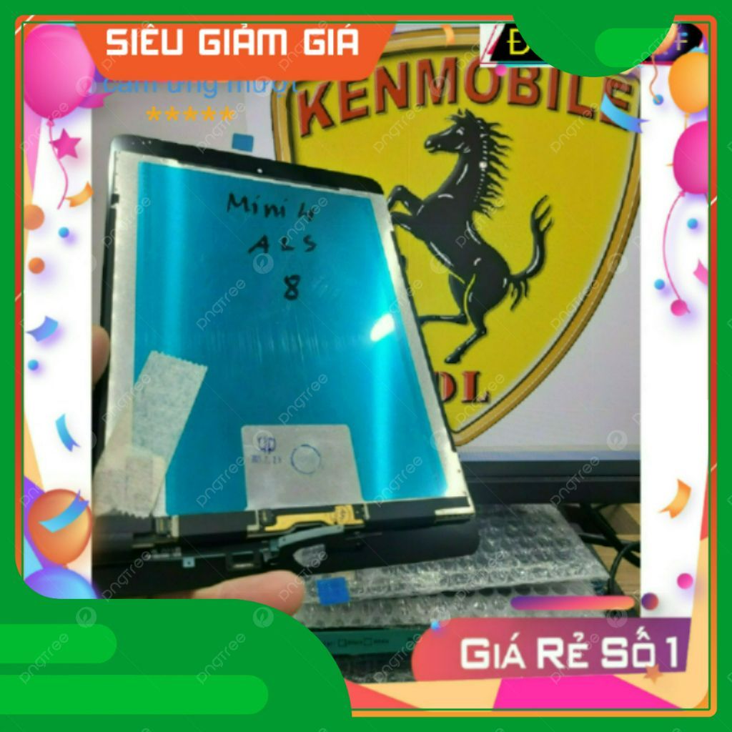 >< Màn Hình Máy Tính Bảng Moled A1538 / A1550 / (mini4) (tặng keo dán) "ok"