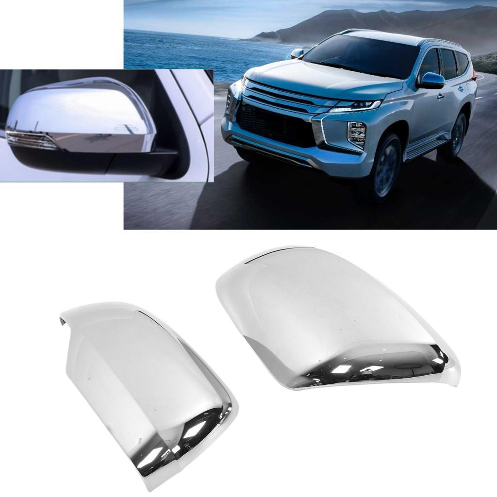 1buycart1 Aramox Cửa Gương Che 2 Bên Chiếu Hậu Viền Thay Thế Cho Pajero Sport/Montero Sport/Shogun S