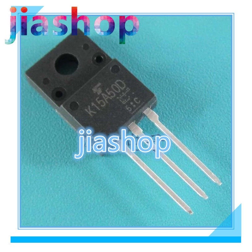 5 Chiếc Chính Hãng K15A50D TO-220F TK15A50D 15A / 500V MOSFET Mới Chính Hãng Bán Jiashop
