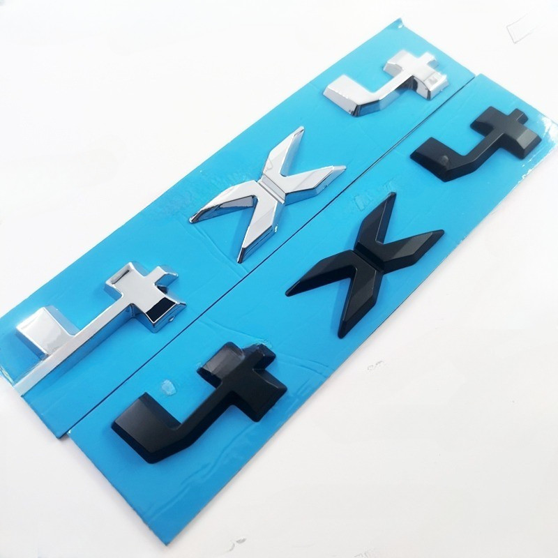 1 x ABS Chrome 4X4 4 X 4 Logo Chữ Xe Ô Tô Tự Động Phía Sau Thân Cây Biểu Tượng Miếng Dán Huy Hiệu De