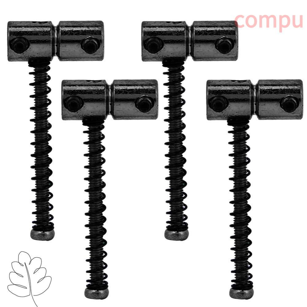 MÁY TÍNH ​4 chiếc ​Yên xe điện bù Bass, kim loại ​Vít lò xo​ Đàn Guitar Điện Bass Cầu Yên Xe​, ​Yên 