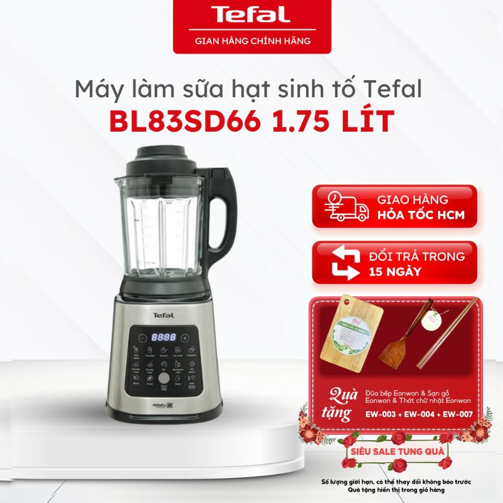 Máy làm sữa hạt Tefal BL83SD66 - 1.75L, cối thủy tinh,10 chức năng, xay nóng lạnh |Bảo hành 24 tháng