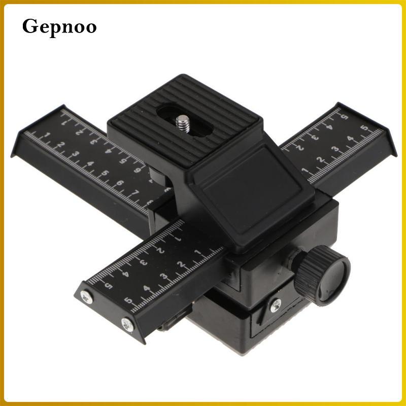 Thanh trượt đường ray lấy nét Macro Shot 4 chiều cho Nikon D810 D7300 D5 D4 D750 D5500