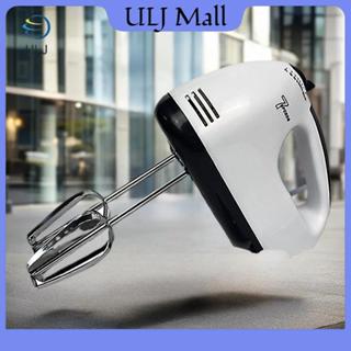 Máy đánh trứng điện cầm tay ULJ, Máy trộn tự động gia đình, Máy trộn bột làm bánh mì cầm tay, Máy xay kem 7 tốc độ.