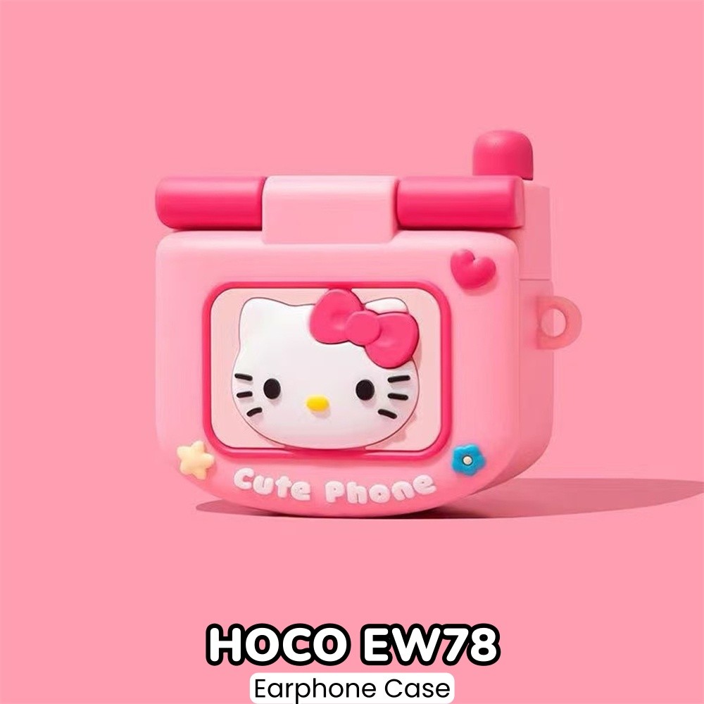 [Sẵn sàng] Dành cho vỏ HOCO EW78 Vỏ tai nghe silicon mềm Vỏ hoạt hình siêu mát NO.8