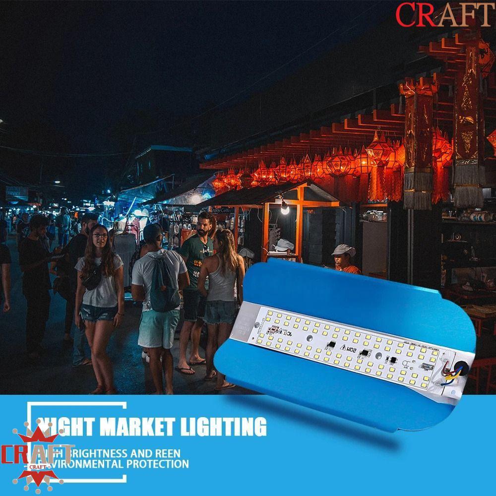 CRAFT Iodine-Tungste Light Spotlight Refletor LED Flood Light 220V Chống nước 50W 100W Đèn LED làm v