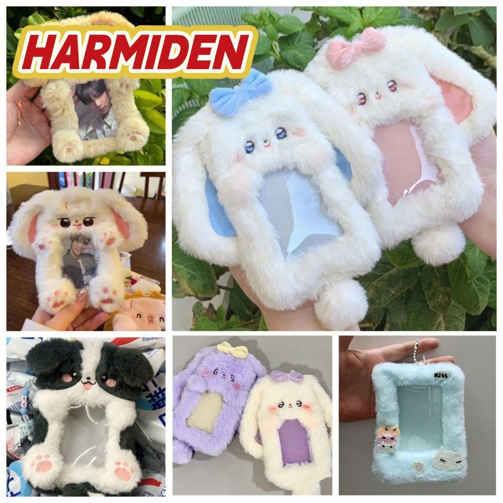 Hộp đựng thẻ ảnh HARMIDEN, Thẻ Photocard sang trọng hình thỏ / chó / mèo, Thỏ tai to dễ thương / Thẻ