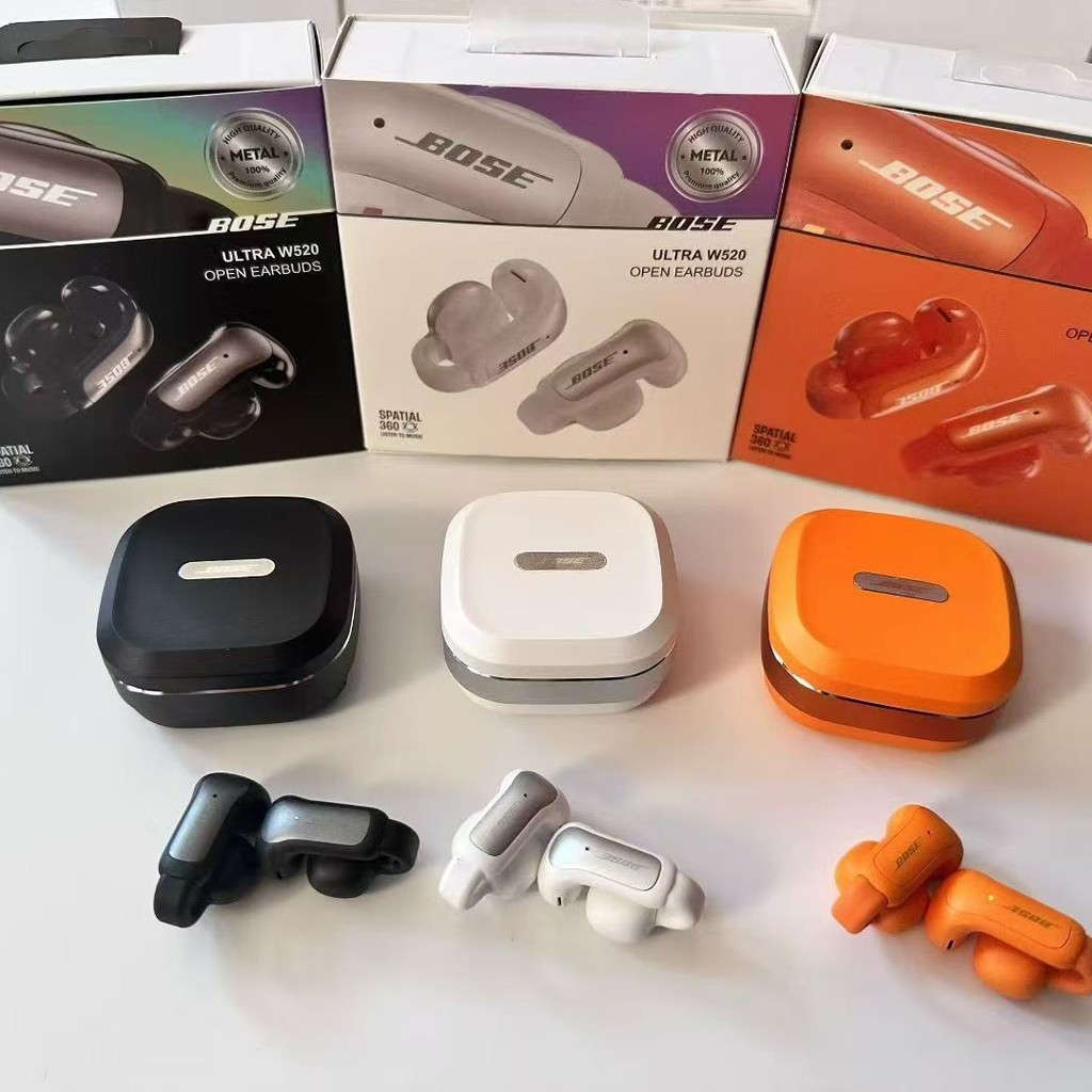 Xuyên Biên Giới Mới Ultra W520 Hợp Kim Kẽm Mở Tai Nghe Bluetooth BOS Thể Thao Kim Loại Kẹp Tai Giảm 