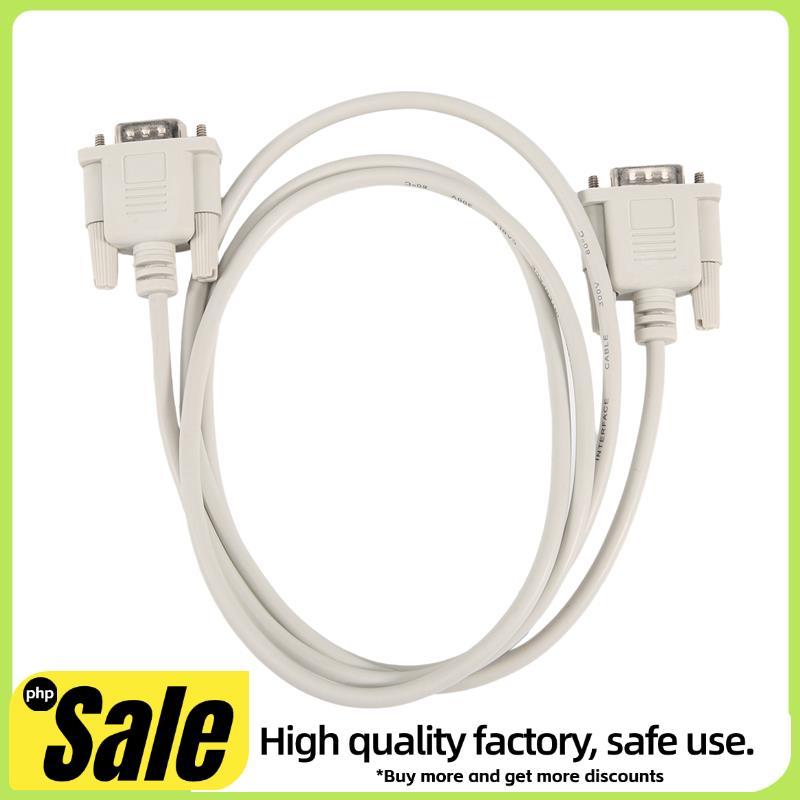 Cáp chuyển đổi VGA DB15 Male sang RS232 DB9 Pin Male / Cáp mở rộng đồ họa Video (Trắng, 1.4M)