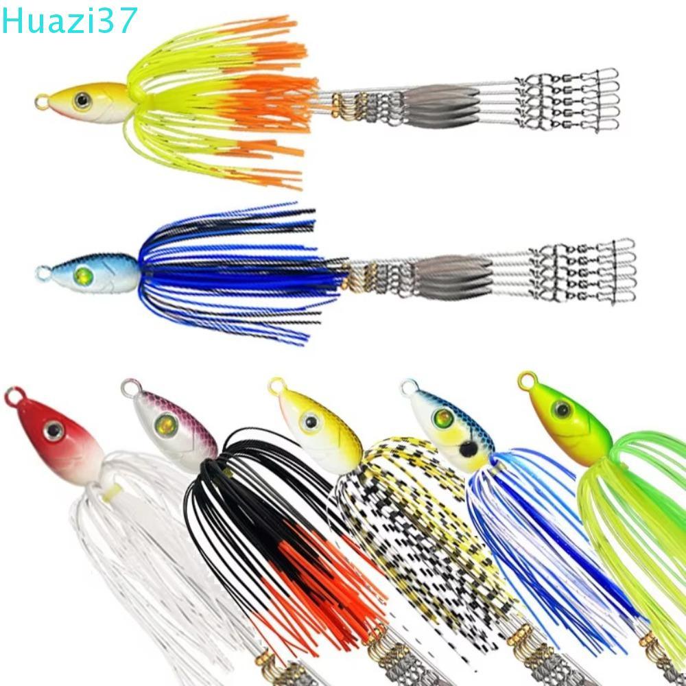 HUAZI Soft Swimbait - Bơi Jigging và Alabama Rig, Mồi Câu Cá Hiệu Quả