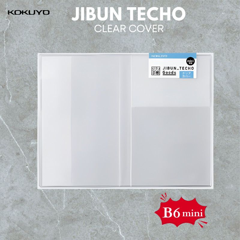 KOKUYO Jibun Techo Goods Clear Cover for B6 Mini No. JGM61
