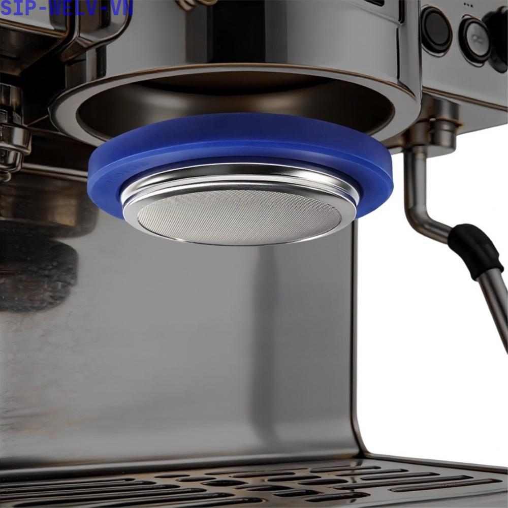 {WELV}58mm E61 Group Head Water Distribution Screen for Espresso Machine with Silicone