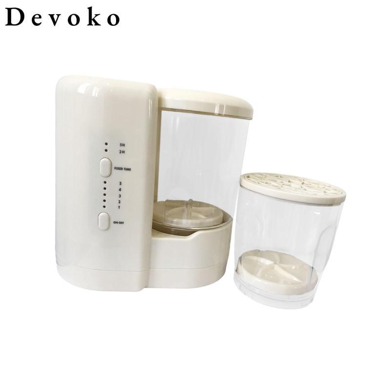 Máy giặt đồ lót 2 trong 1 Máy giặt và máy sấy cọ trang điểm, Bàn chải mỹ phẩm tự động