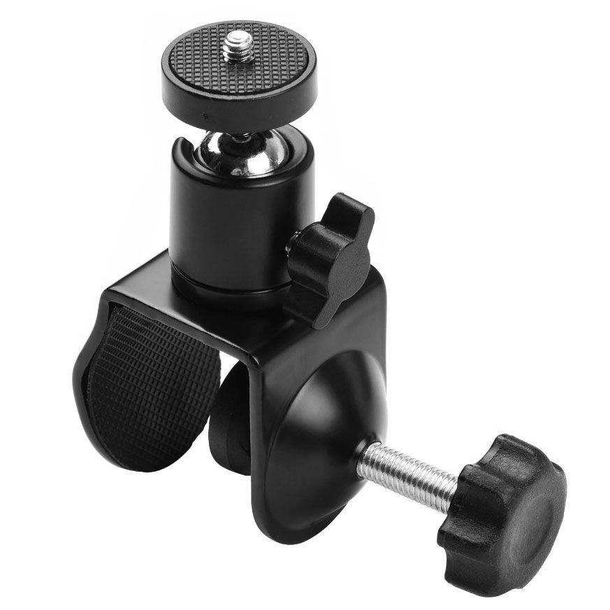 Kẹp Hình Chữ U Với Gimbal Kẹp Mạnh Bóng Xoay 360 Độ Gimbal Kẹp Chụp Ảnh Ánh Sáng