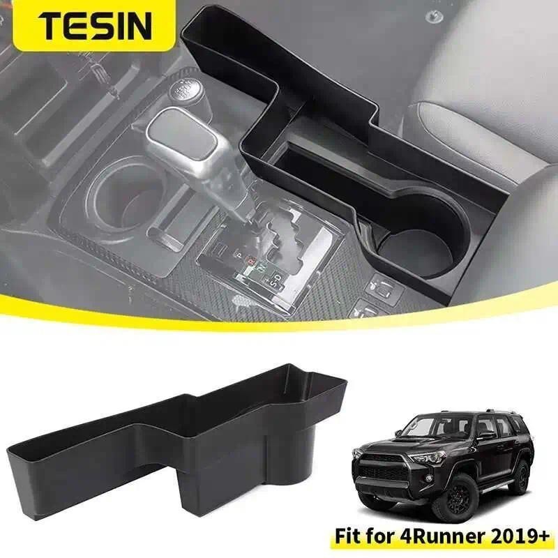 TSIN Stowing Tidying Xe Bánh Răng Dịch Chuyển Hộp Bảo Quản Khay Cho Xe 4Runner 2010 2011 2012 2013 2