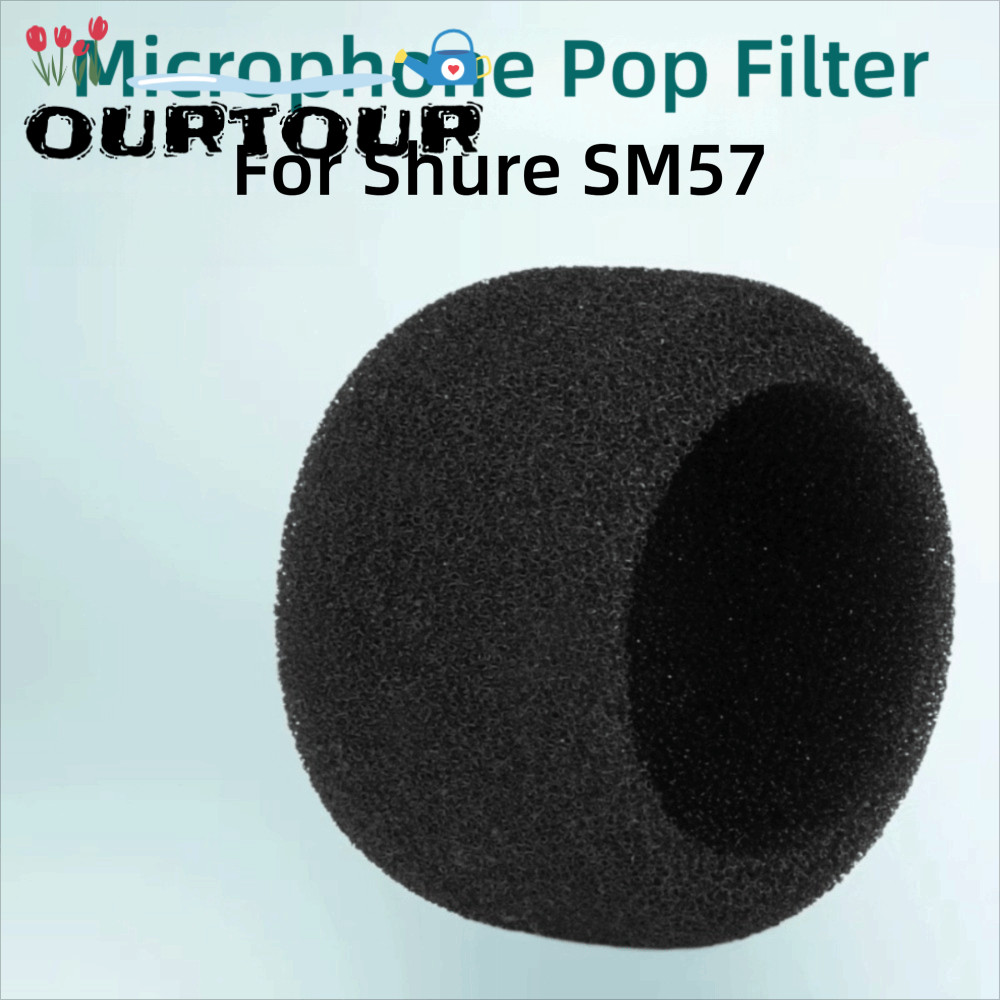 OUR Microphone Pop Filter, Vỏ kính chắn gió bằng bọt xốp xốp chống gió, Vỏ micro thay thế tăng cường