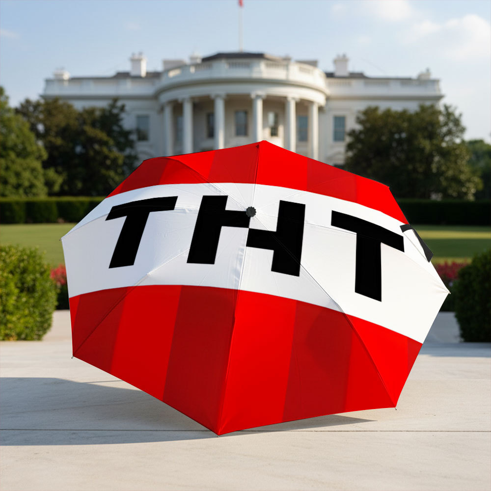 Minecraft Pixel-style Đạo cụ Tem Tự Động Đóng UV - Ô Chống Nắng Di Dộng