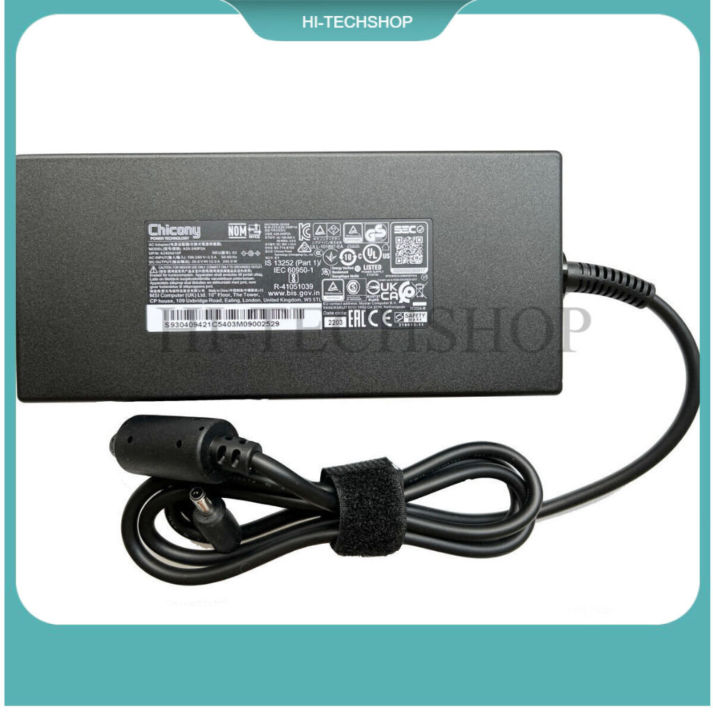 ⭐⭐[ZIN] Sạc Laptop MSI Katana 17 B12VGK A20-240P2A 2023 RTX 4070 MSI Katana B12VEK-081 RTX 4050