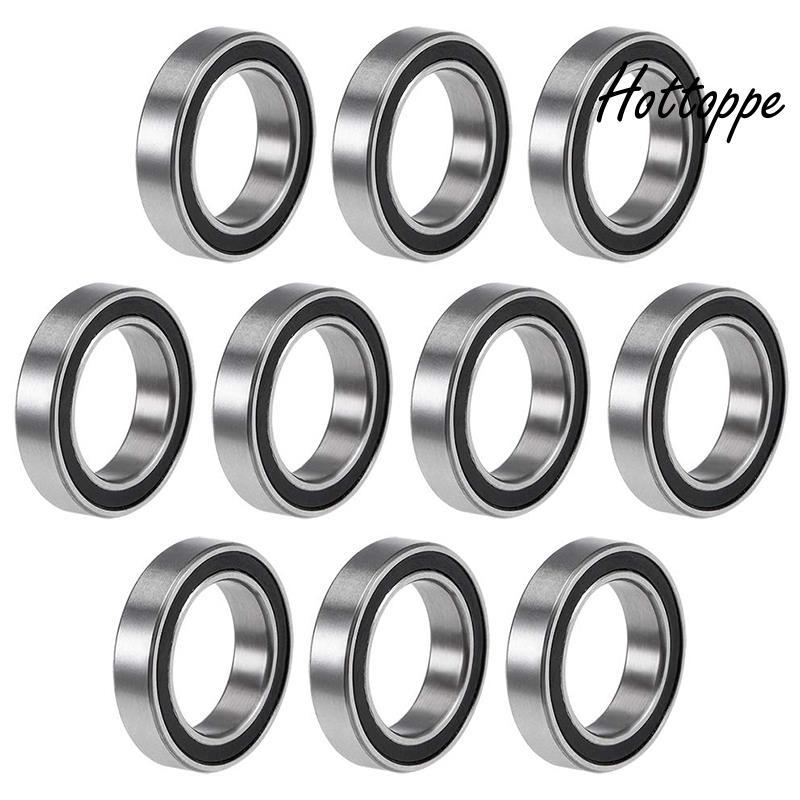 10 CÁI 6701- 12X18X4 mm Vòng bi rãnh sâu kín cao su thu nhỏ hottoppe.vn