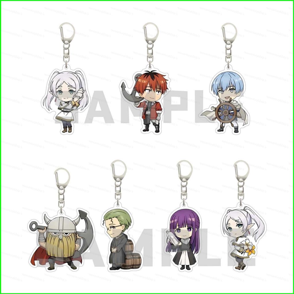 G2P Frieren: Beyond Journey 's End Móc khóa Anime Sousou no Frieren Móc khóa Fern Stark Túi Acrylic 