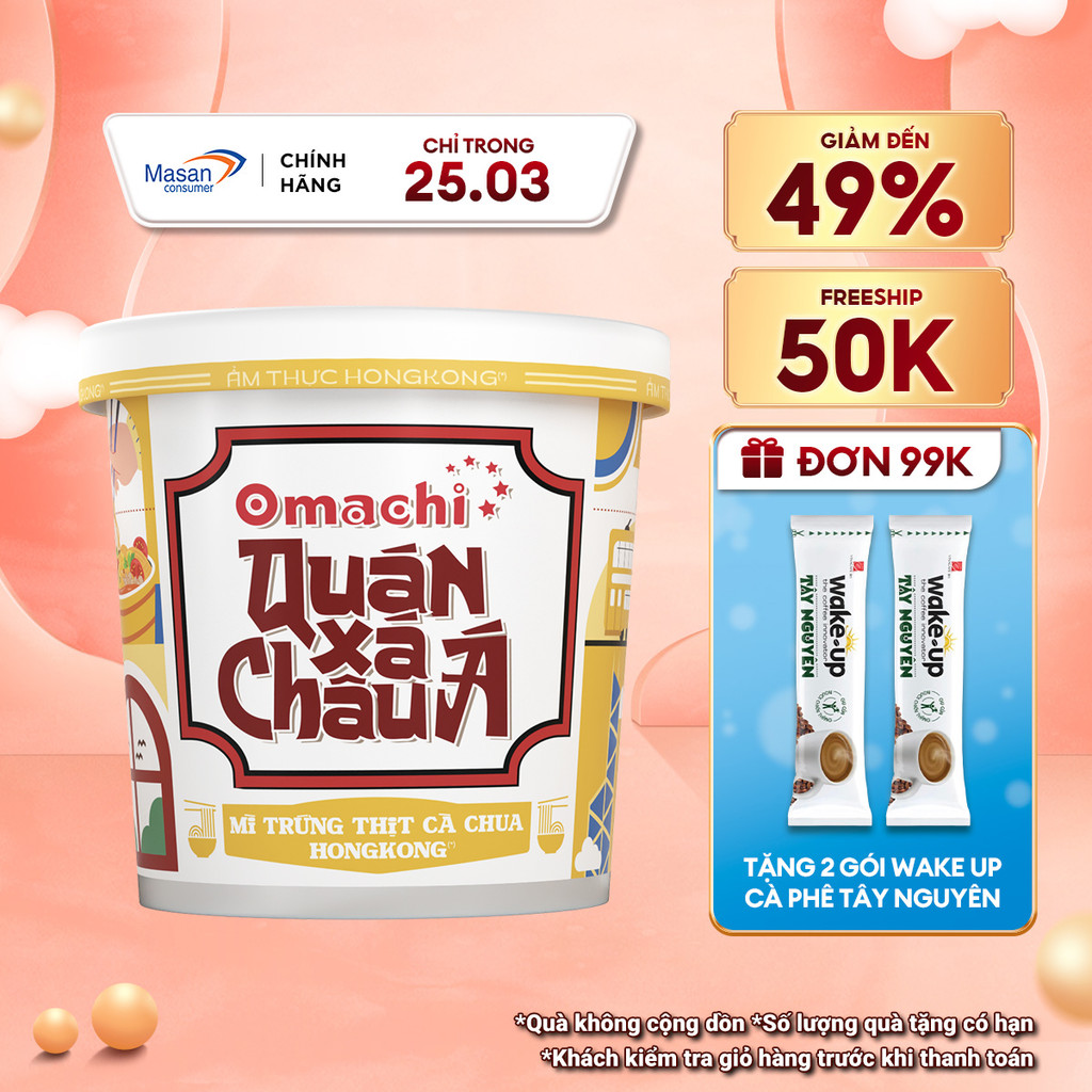 [Chọn Món] Hộp đồ ăn Omachi Quán Xá Châu Á