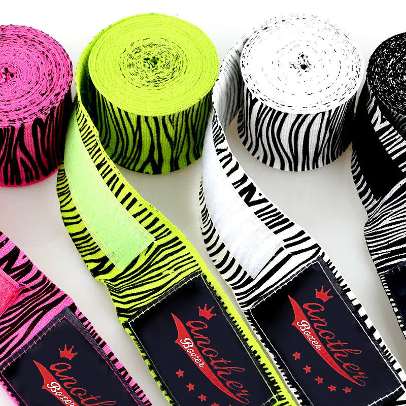 【Ready Stock】 5 M Boxing Boxing Bandage Training Competition Fighting Bandage Printed Boxing Bandage