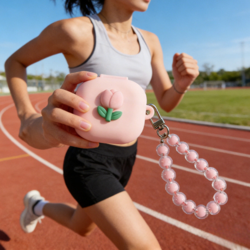 Ốp Lưng Keychian Thời Trang Cho Beats Fit Pro Dành Cho Powerbeats Fit Silicone Tai Nghe Cho Beats Po