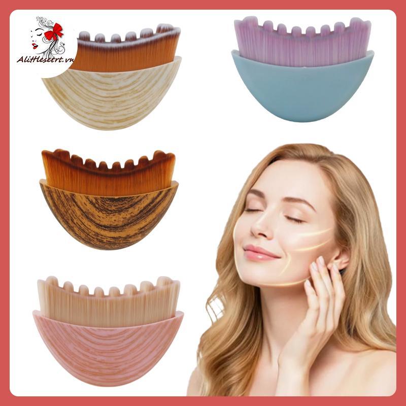 AA Lymphatic Contour Face Brushing Dry Brushing Chin Sculpting Lymphatic Thoát Nước Máy Mát Xa Cho M
