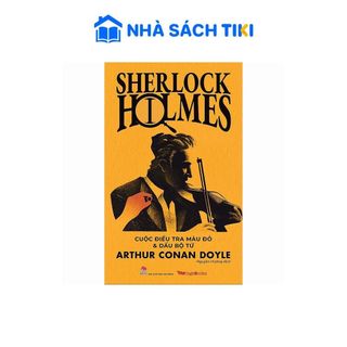 Sách Cuộc Điều Tra Màu Đỏ & Dấu Bộ Tứ (Sherlock Holmes – 1) [Tặng Postcard] - Kim Đồng