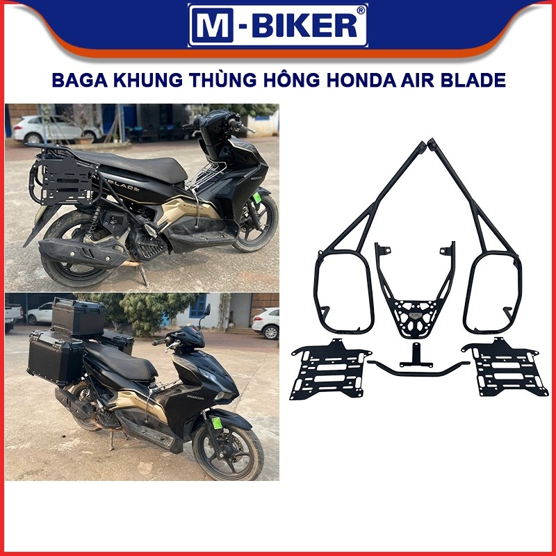 Baga AB, Baga khung thùng AB, Baga gắn thùng dành cho Honda Air Blade từ đời 2013 trở lên
