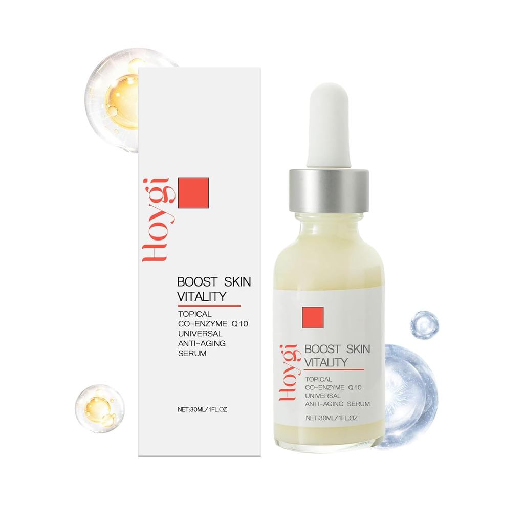 Serum làm săn chắc Coenzyme Q10 với chiết xuất Bergamot, giúp giảm sự xuất hiện của nếp nhăn, Lô hội