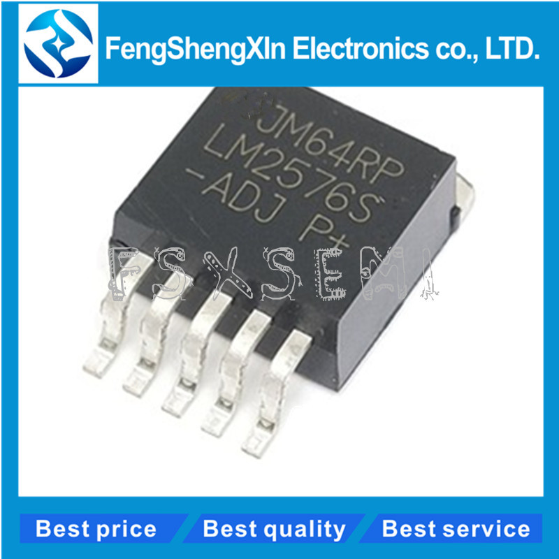100 Cái / lốc LM2576S-ADJ LM2576-ADJ TO-263-5 chip điều chỉnh điện áp có thể điều chỉnh
