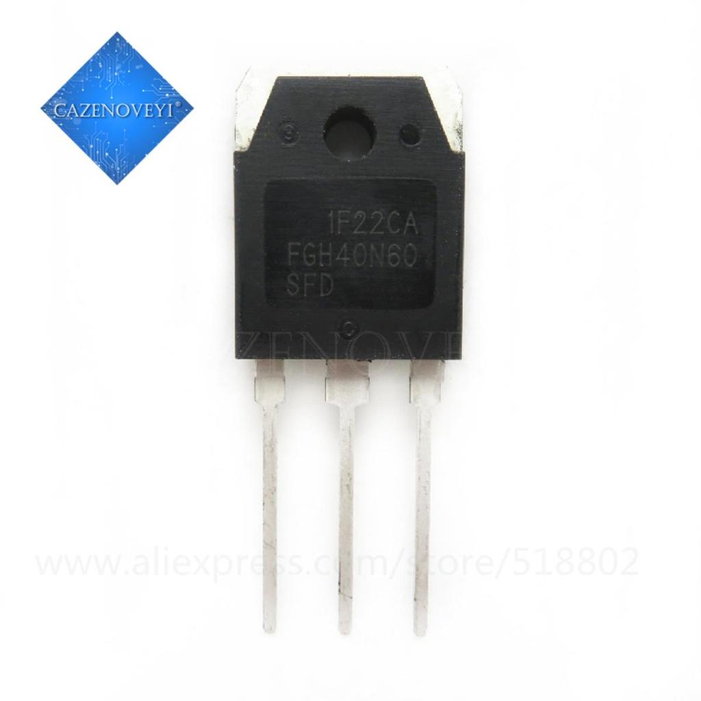 5 Cái / lốc FGH40N60SFD FGH40N60 40N60 TO-247 Còn Hàng