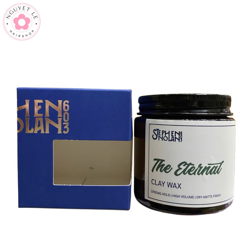 Sáp vuốt tóc nam Stephen Nolan 603: The Eternal Clay Wax 100gr NL <NN>