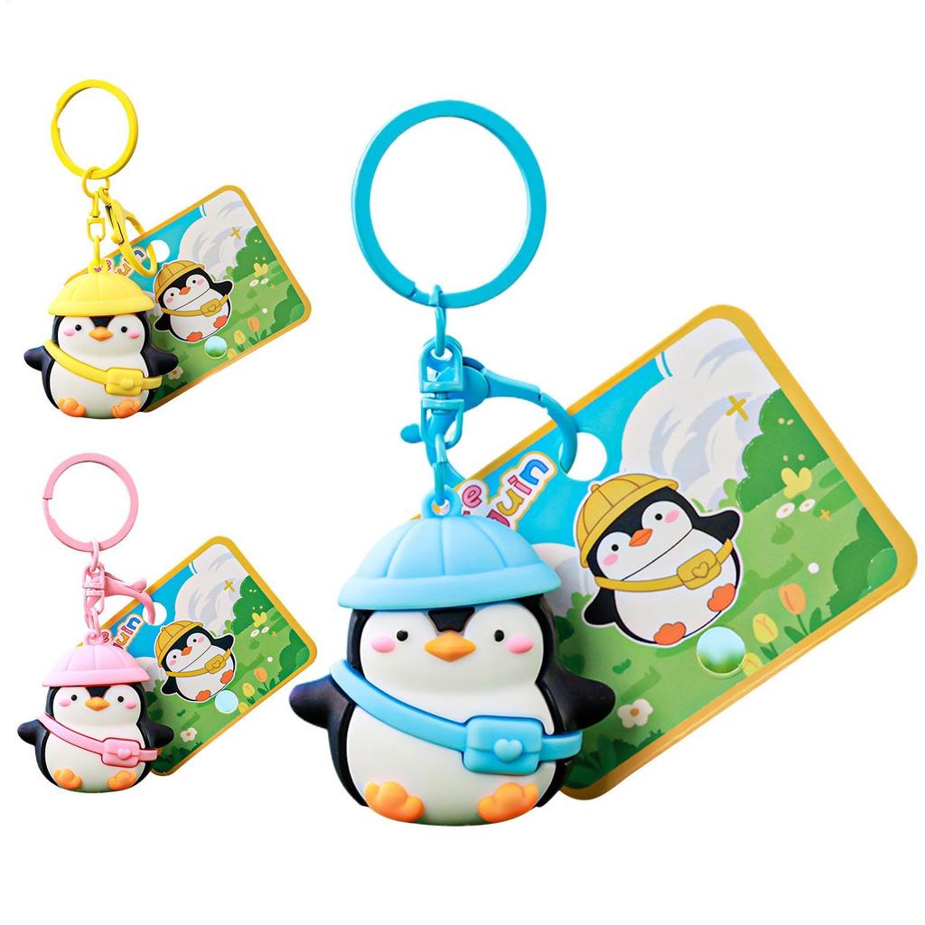 Penguin Keychain Lovely Penguin Pendant Men's Fashion for Birthday School Party Travel Offices Cowor