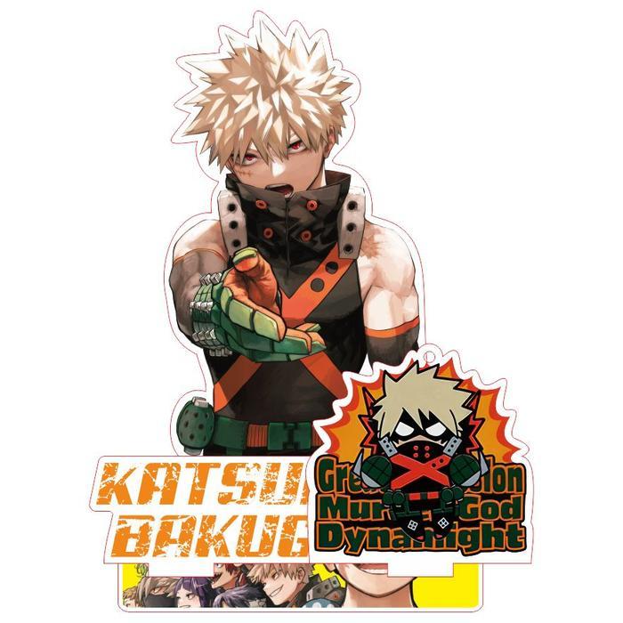 Keyring Standee Boku no Hero Academia akrilik anime MHA my hero academia Shoto Todoroki Keychain - B