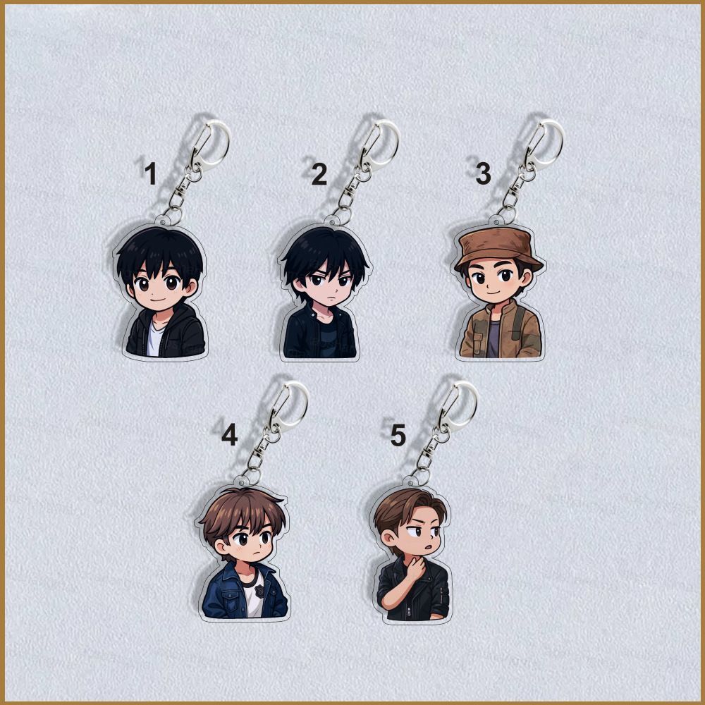 HK1 CORTIS Acrylic Móc Khóa FaSHioN Mặt Dây Chuyền MARTIN KEONHO Túi Phụ Kiện Ngôi Sao Ngoại Vi KH1