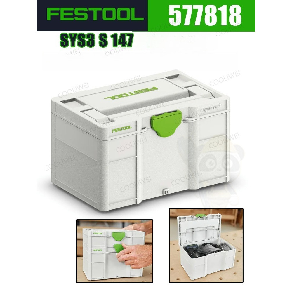 Hộp đựng dụng cụ Festool SYS3 S 147 577818