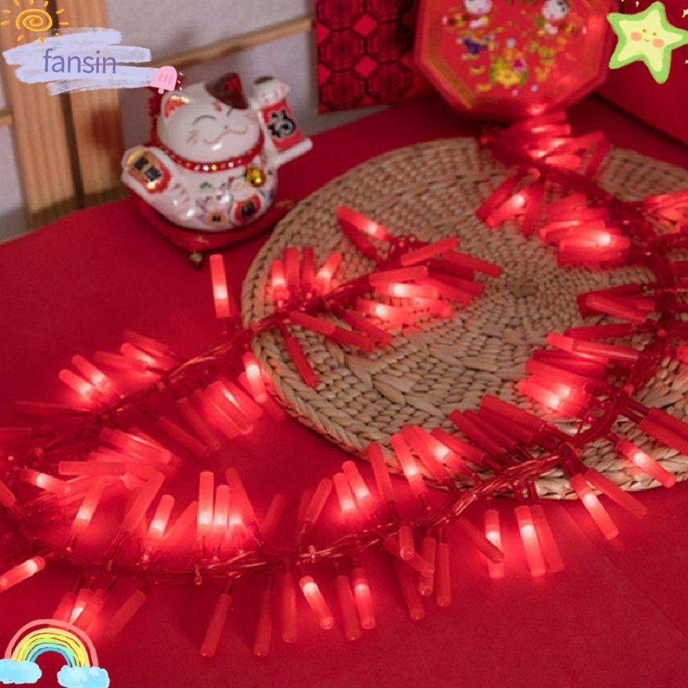 Đèn pháo điện tử FANSIN, Mô phỏng pháo hoa Led pháo hoa điện tử Pháo hoa năm, có âm thanh Trang trí 