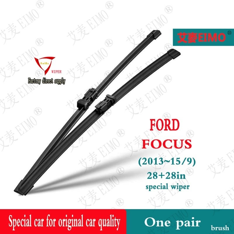 Cần gạt nước Ford FOCUS MK3 (2013 ~ 15 / 9) Cần gạt nước 28 + 28 Inch FOCUS MK3 Cần gạt nước chuyên 